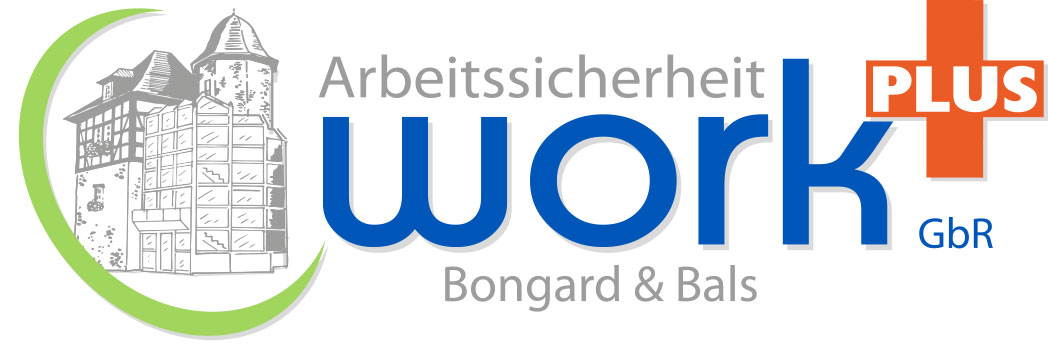 WORK-PLUS-LOGO Logo Work Plus mit weißem Hintergrund